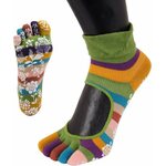 TOETOE Anti-Slip Serene Zelená Stripes