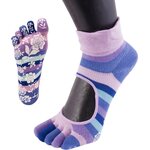 TOETOE Anti-Slip Serene Růžová Stripes