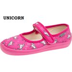 Beda Barefoot 儿童 canvas ballerina Unicorn
