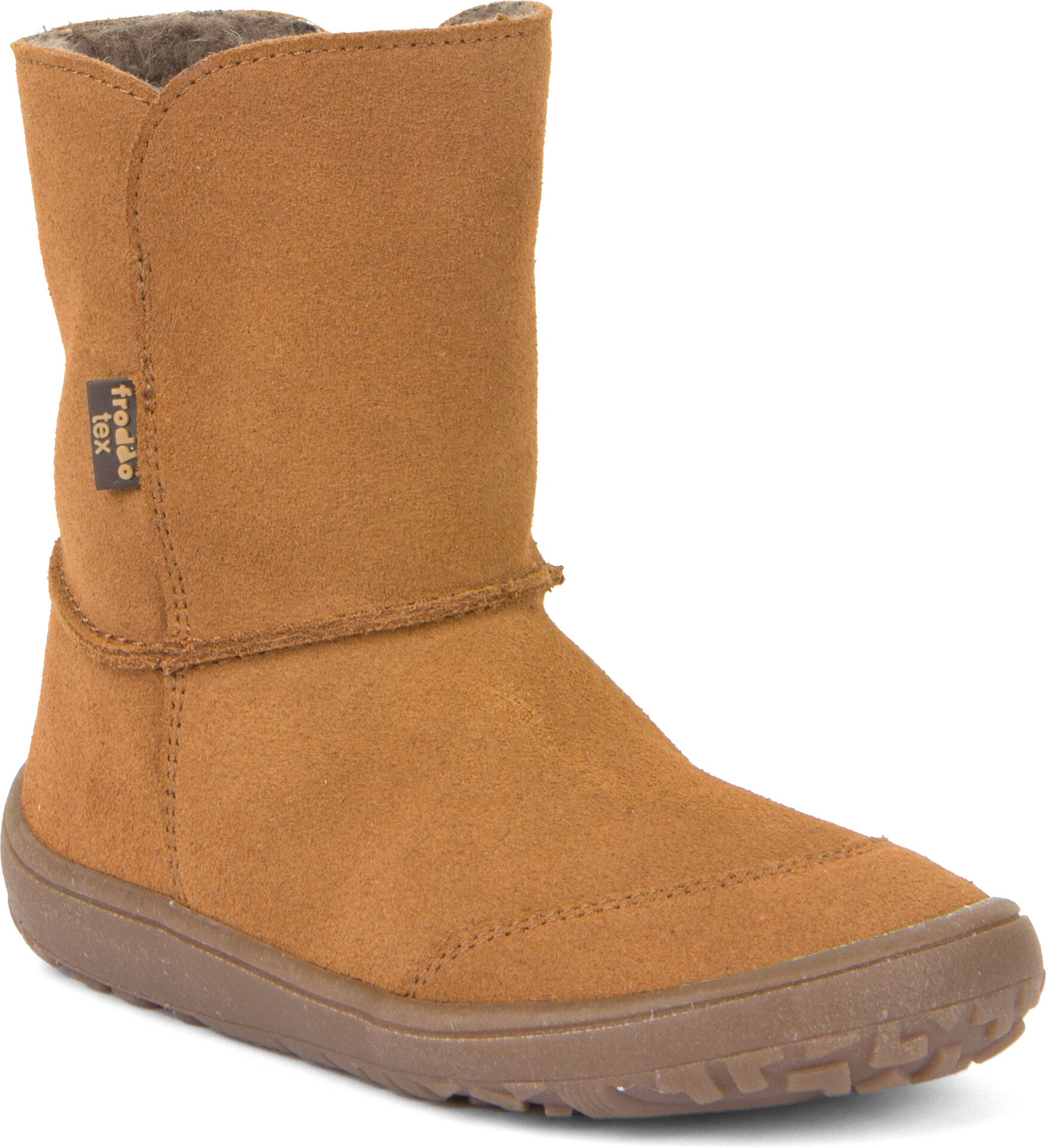 Froddo Barefoot Barefoot Tex Suede Marrón cognac