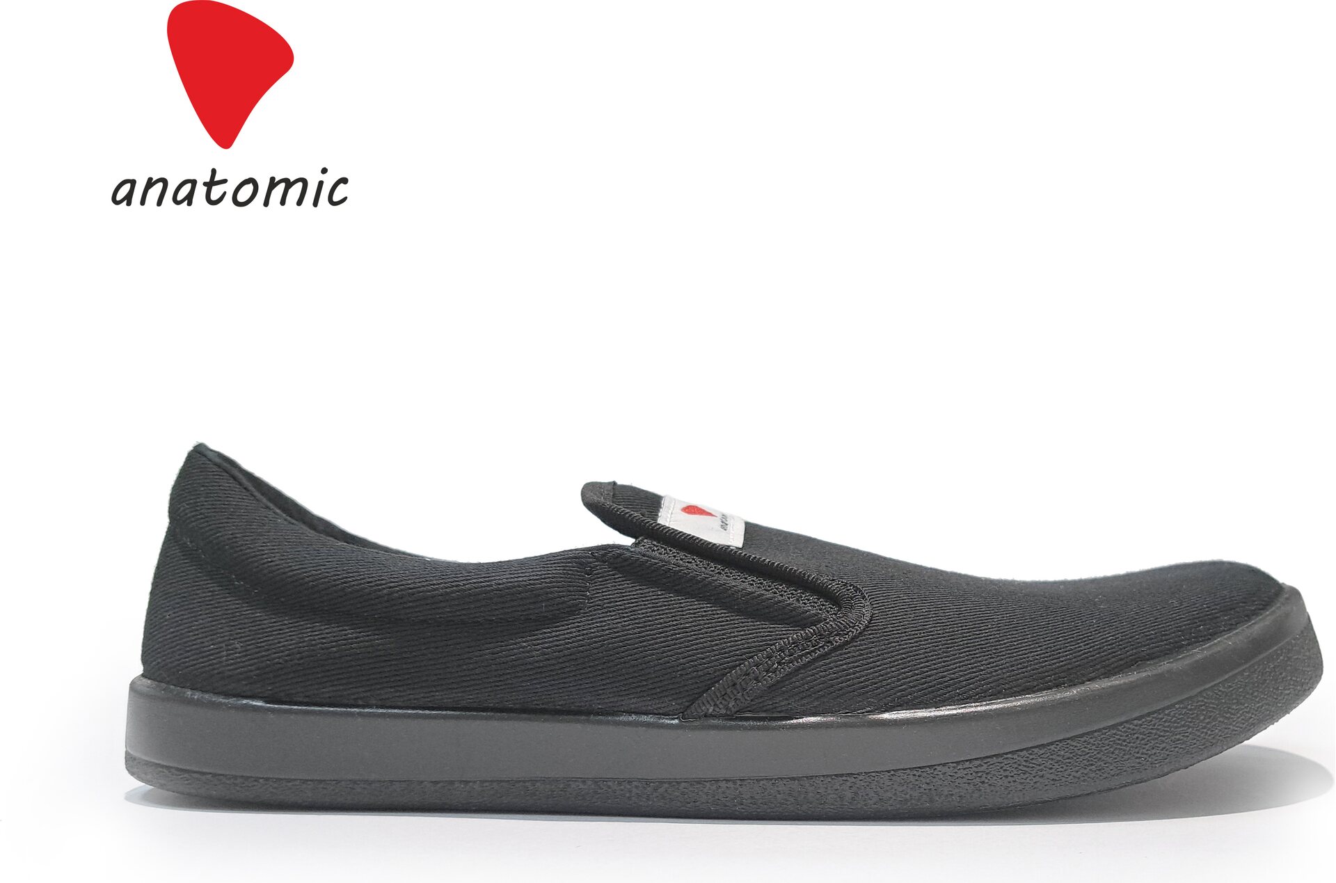 Anatomic SLIP-ON SNEAKERS Черен