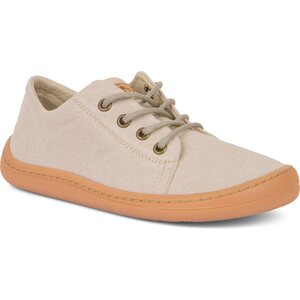 Froddo Barefoot Vegan Laces, Tan-Off White, 41