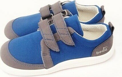 Beda Barefoot barn Sneakers Blue Moon