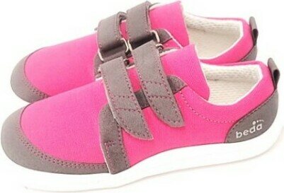 Beda Barefoot barn Sneakers Raspberry