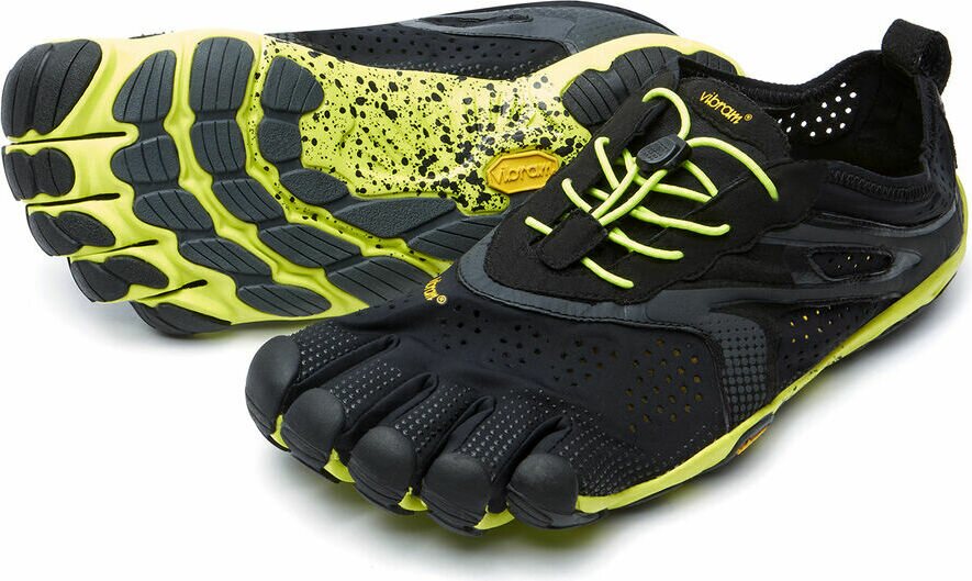 Vibram FiveFingers V-RUN för herrar Svart / gul