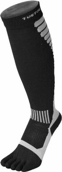 TOETOE Compression Knee-High Черен-сиво