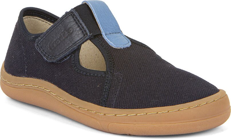 Froddo Barefoot gyermek canvascipők Sötétkék
