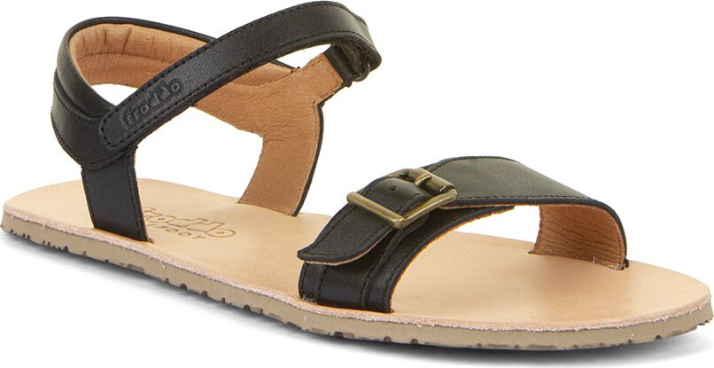 Froddo Barefoot Flexy Buckle Μαύρο