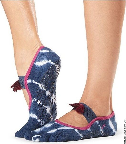 ToeSox Full Toe Mia Grip Socks Cosmic