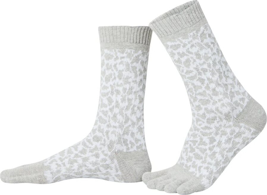 Knitido Trailer Garden Leopard Светло сиво & бяло