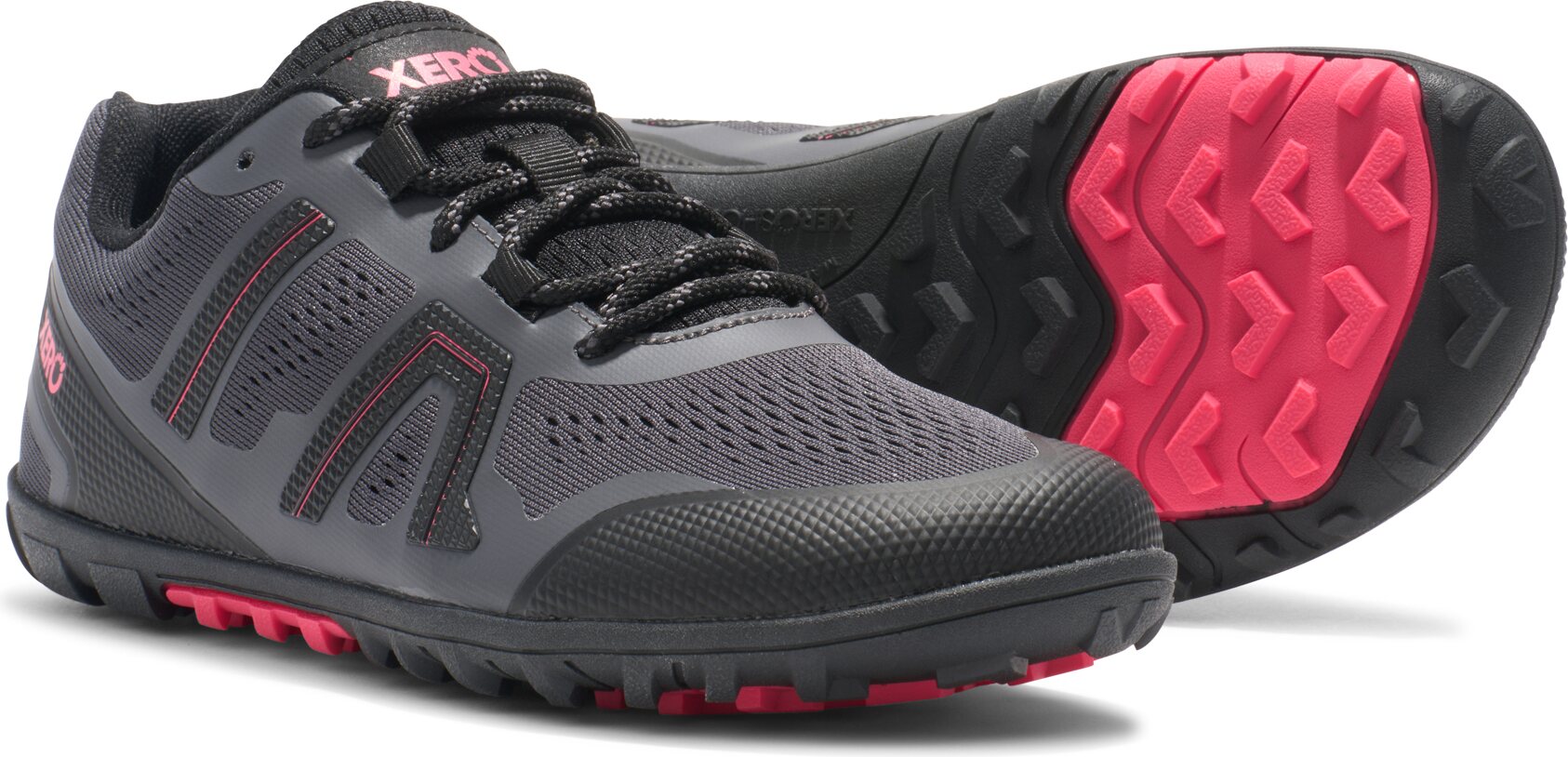 Xero Shoes Mesa Trail II dámske Asphalt Raspberry