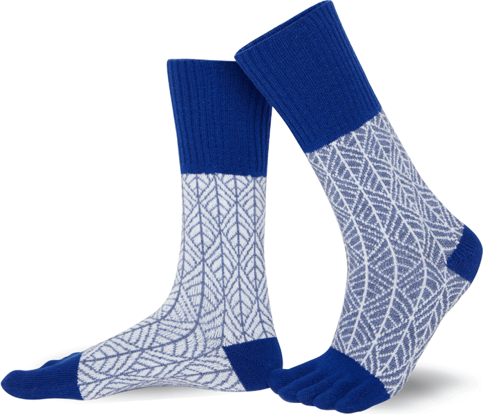 Knitido Gemini Bleu / blanc