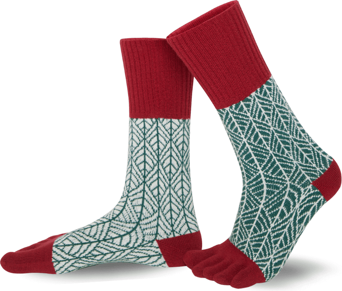 Knitido Gemini Rouge / vert