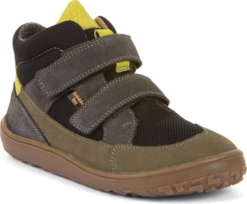 Froddo Barefoot UP TEX mid-season shoes Grey/black