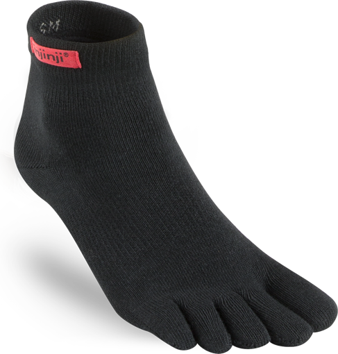 Injinji Sport Original Weight Mini-Crew Musta