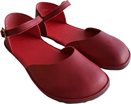 El Naturalista Bare Sandals Rosso