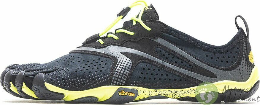 Vibram FiveFingers V-RUN miesten Musta/keltainen