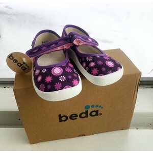 Beda Barefoot 儿童 canvas ballerina