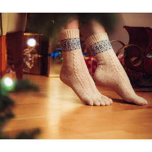 Knitido Merino & Cashmere Snowflakes
