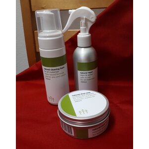Topi Natural Luxuspakkaus kenkienhoitotuotteita
